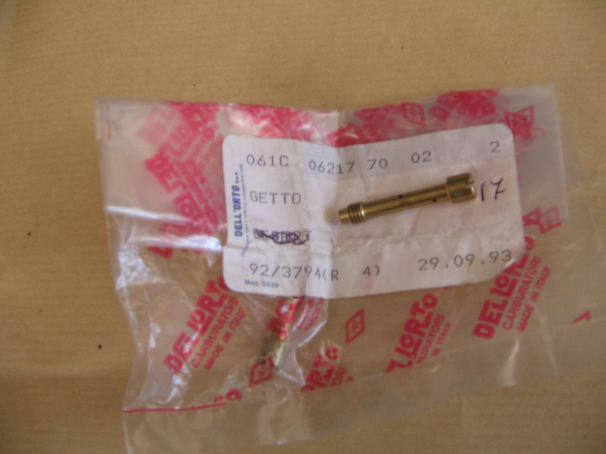 DELLORTO GETTO N.1076